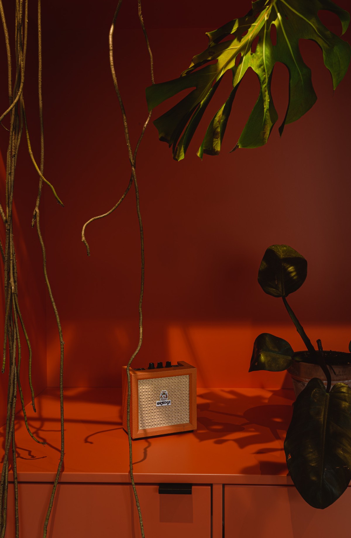 Vintage furniture and optical&nbsp;illusion